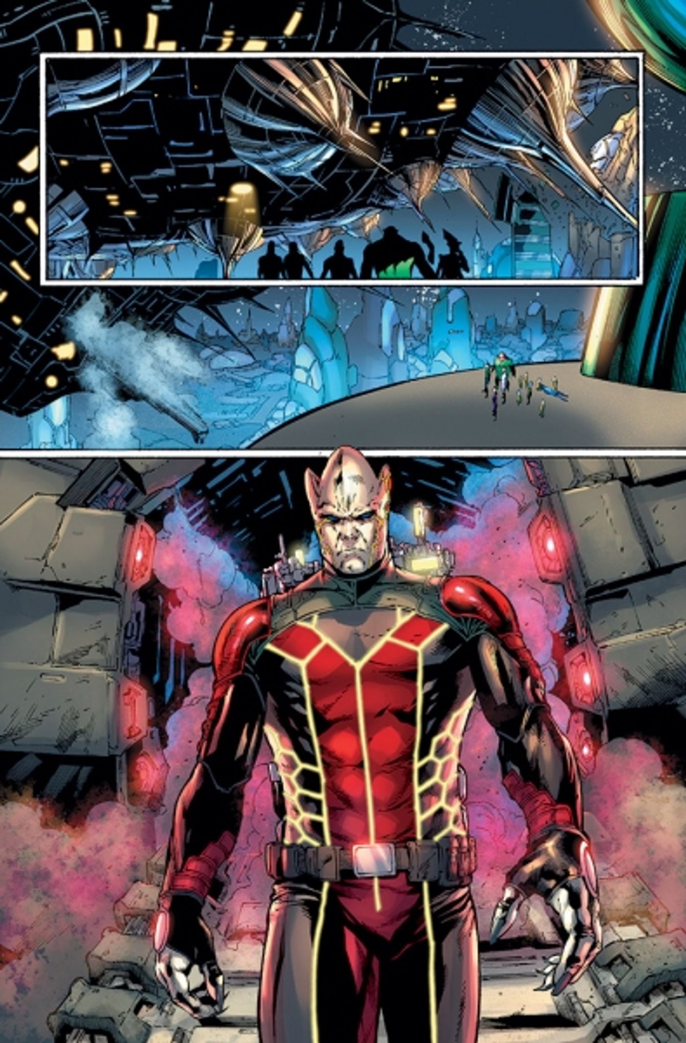 Photo Flash: Sneak Peek at Billy Tan's Interior Art for GREEN LANTERN #24 Image