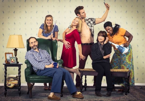 Anthony Fusco (Vanya), Caroline Kaplan (Nina), Lorri Holt (Masha), Mark Junek (Spike) Photo
