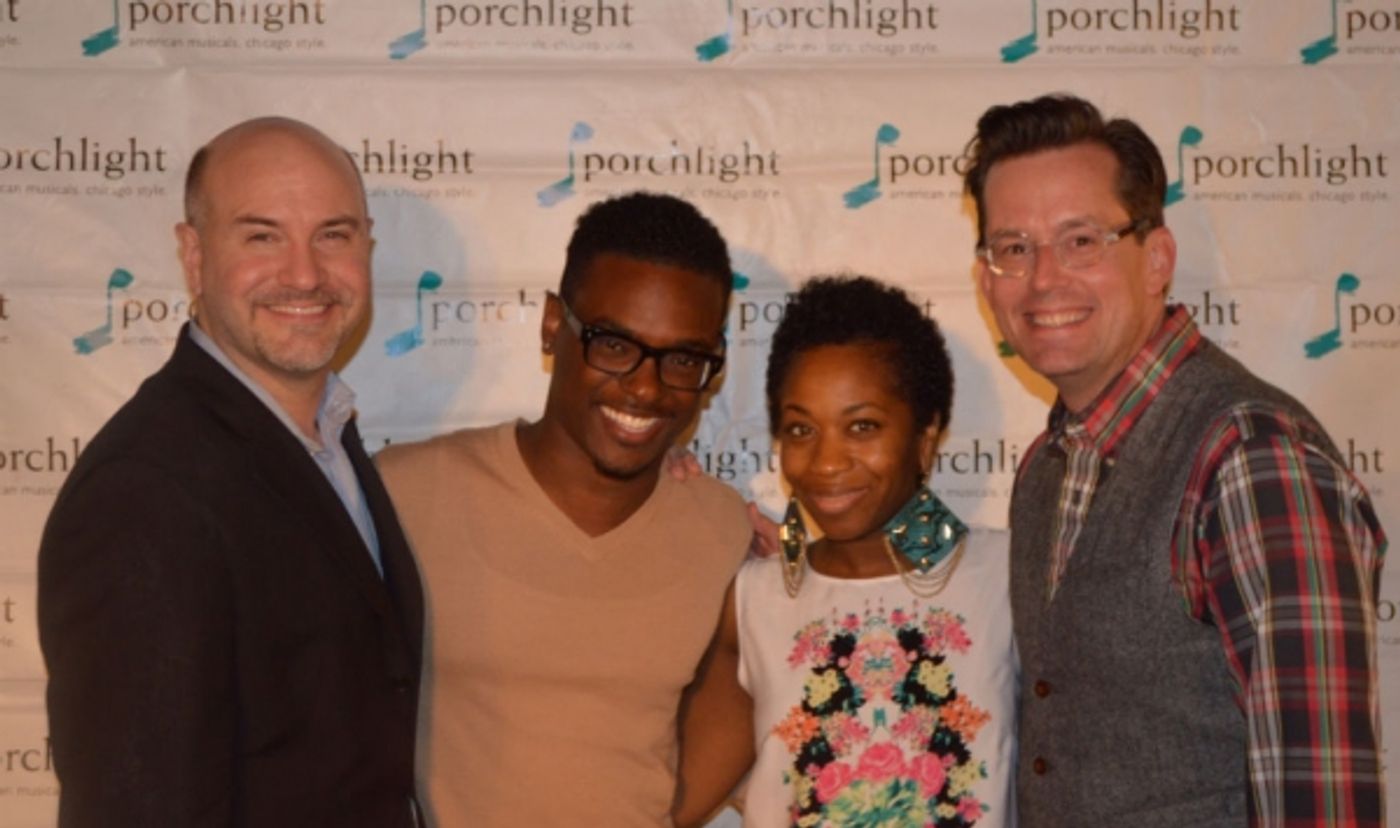 Photo Flash: First Look at Opening Night of Porchlight's DOUBLE TROUBLE  Image