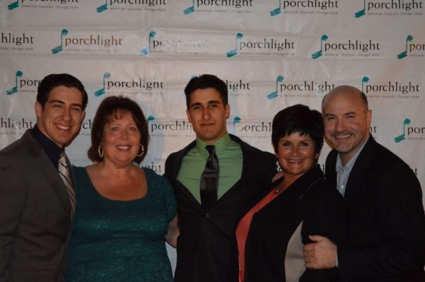 Adrian Aguilar, Beckie Menzie, Alexander Aguilar, Denise McGowan Tracy, Porchlight Mu Photo
