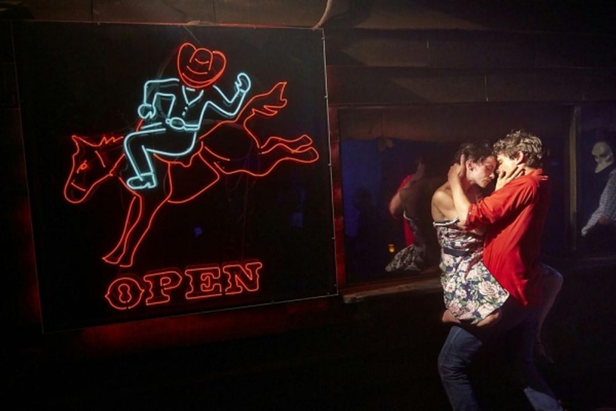 Kate Jackson and Oliver Hornsby-Sayer at 