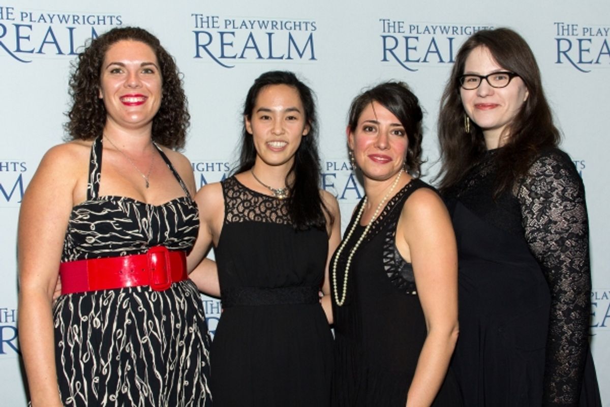 Renee Blinkwolt, Lauren Yee, Rachel Chavkin, Katherine Kovner at 