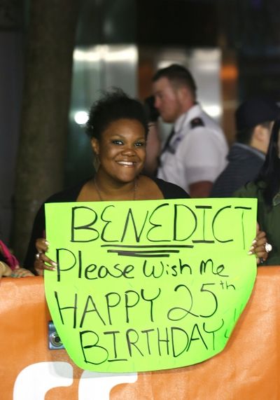 Benedict Cumberbatch  Fan Photo