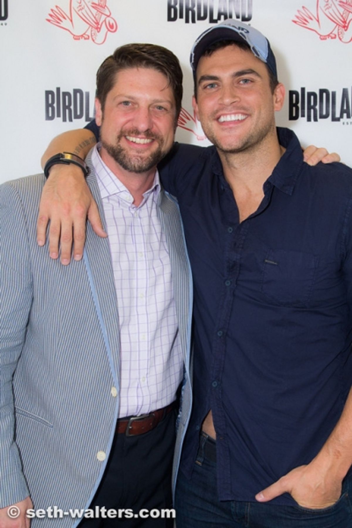 Christopher Sieber, Cheyenne Jackson  at 