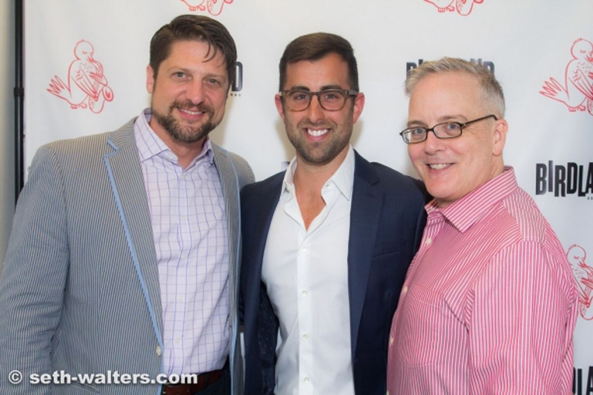 Christopher Sieber, Joey Chancey, Fred Bracken at 