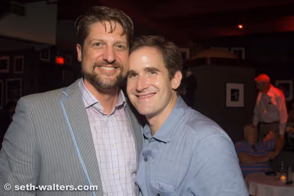 Christopher Sieber, Kevin Burrows Photo