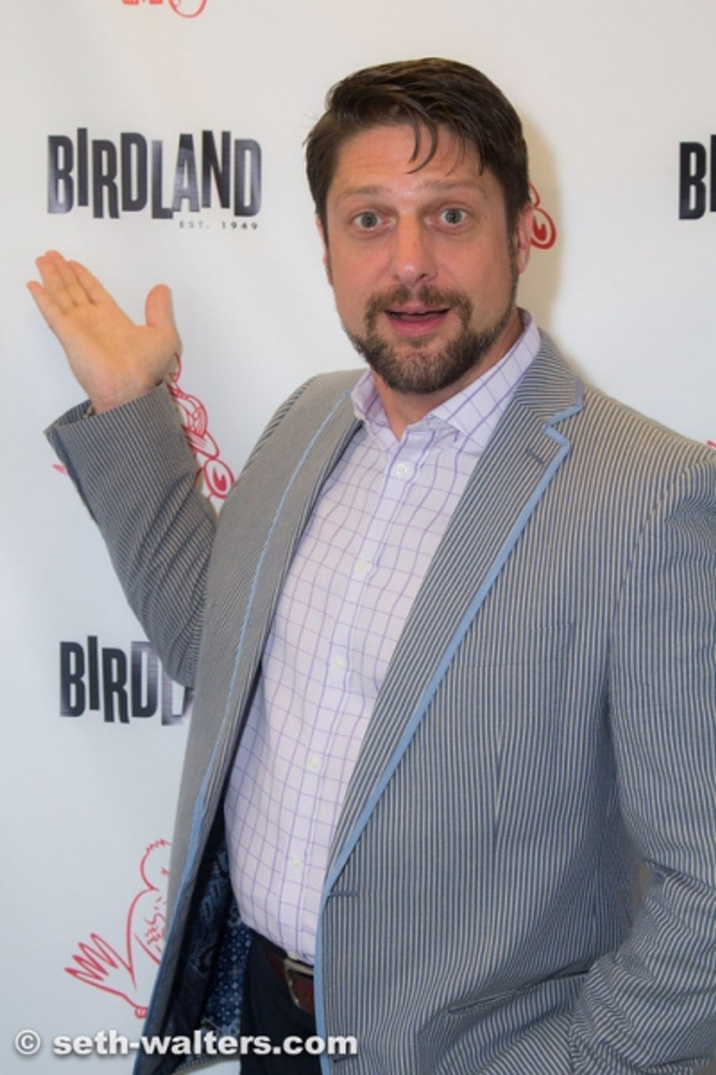 Photo Flash: Christopher Sieber Makes Birdland Debut!  Image