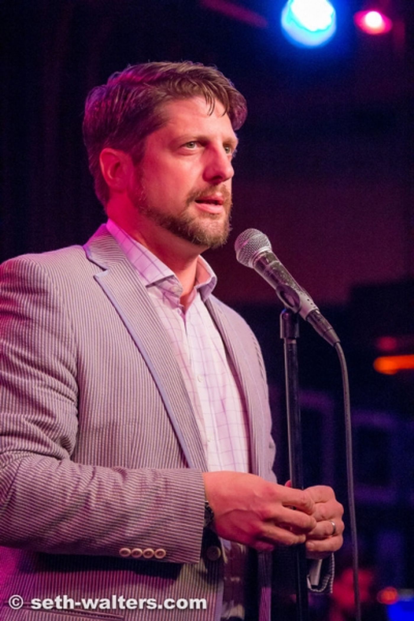 Photo Flash: Christopher Sieber Makes Birdland Debut!  Image