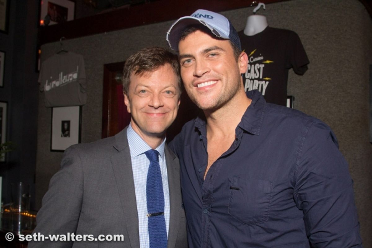 Jim Caruso, Cheyenne Jackson at 