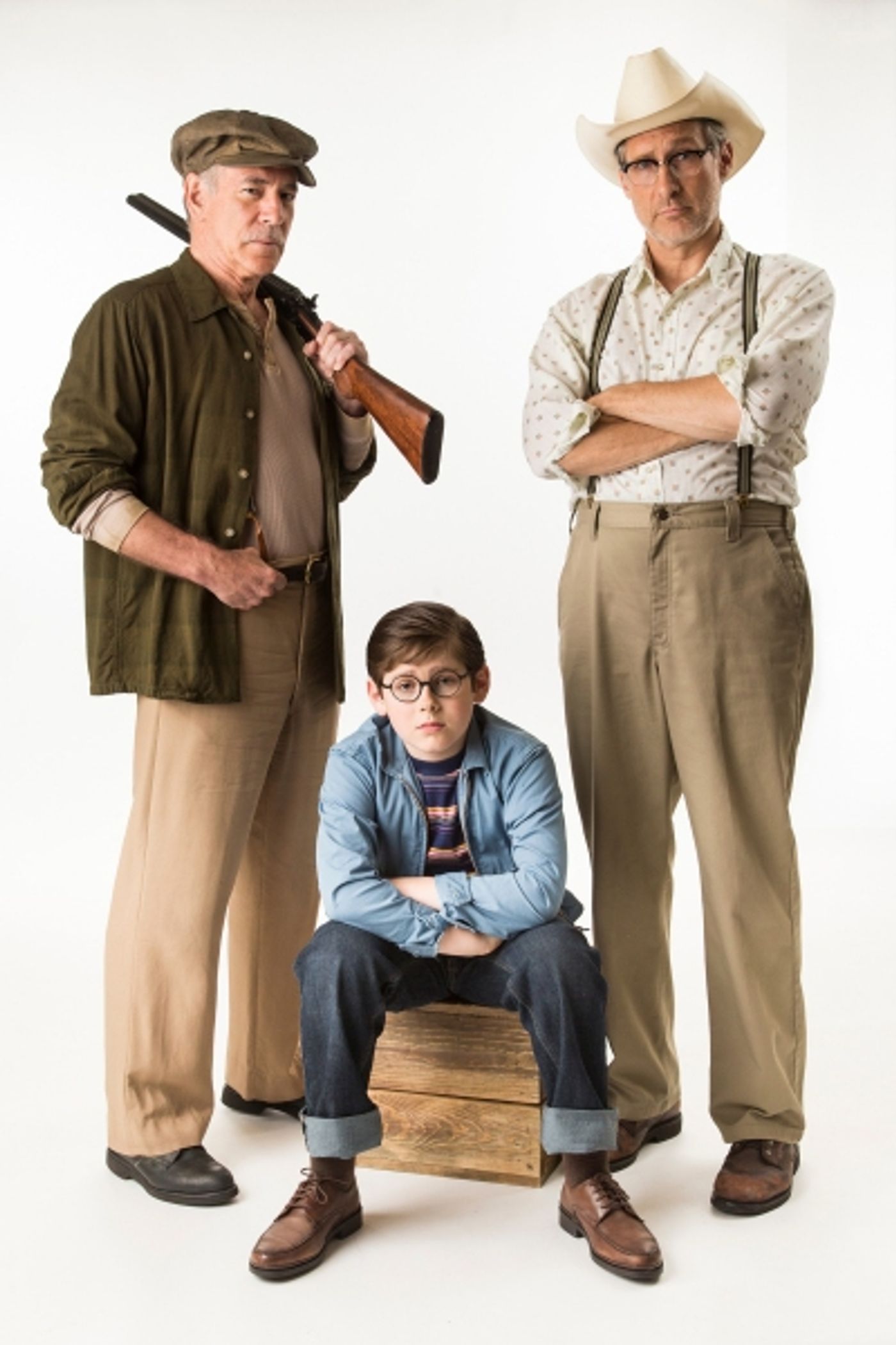 Photo Flash: Sneak Peek at Mark Jacoby, Gregg Edelman and More in 5th Avenue's SECONDHAND LIONS  Image