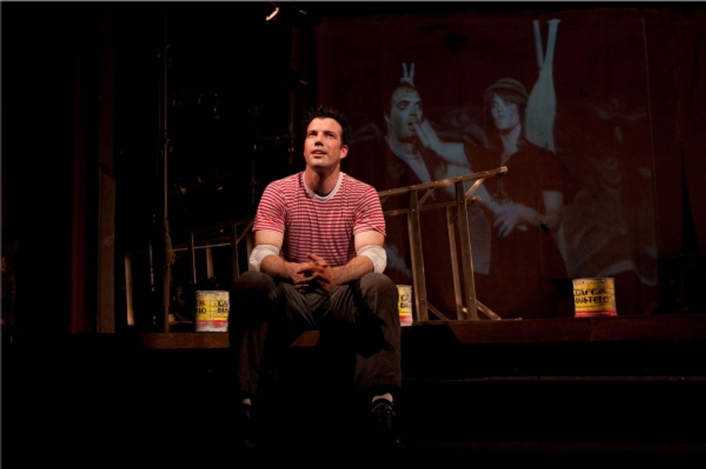 Photo Flash: First Look at Lorenzo Pisoni in HUMOR ABUSE at CTG's Mark Taper Forum  Image