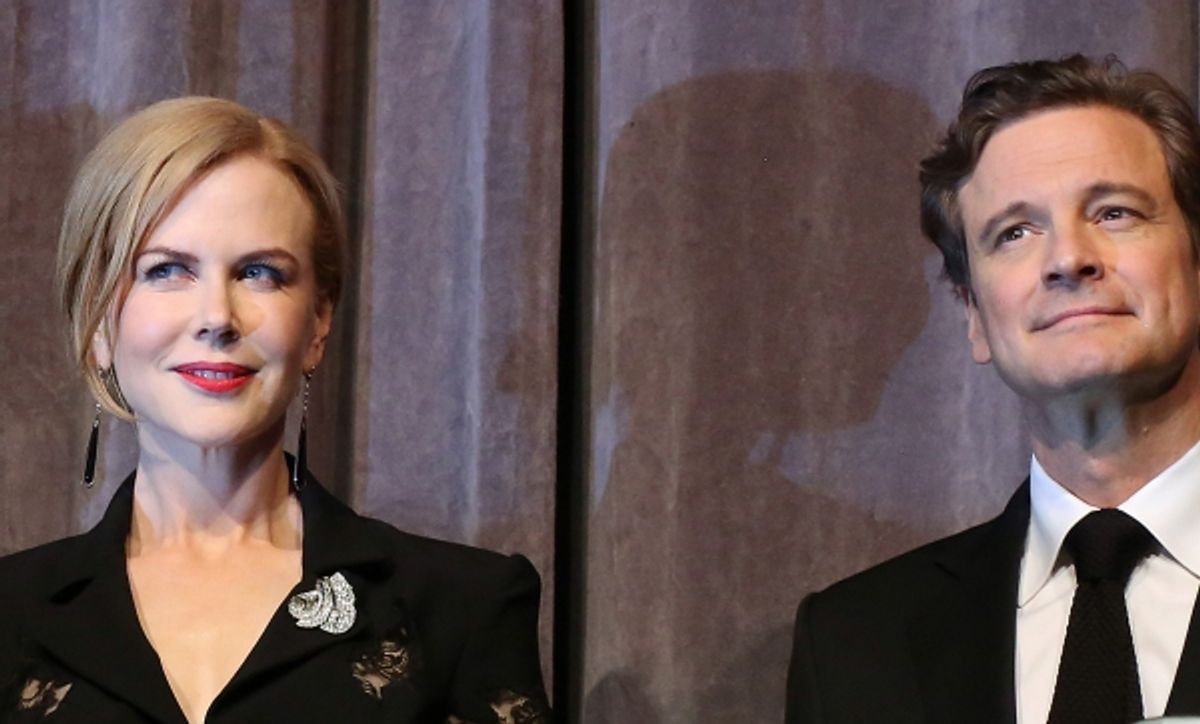 Nicole Kidman and Colin Firth at 