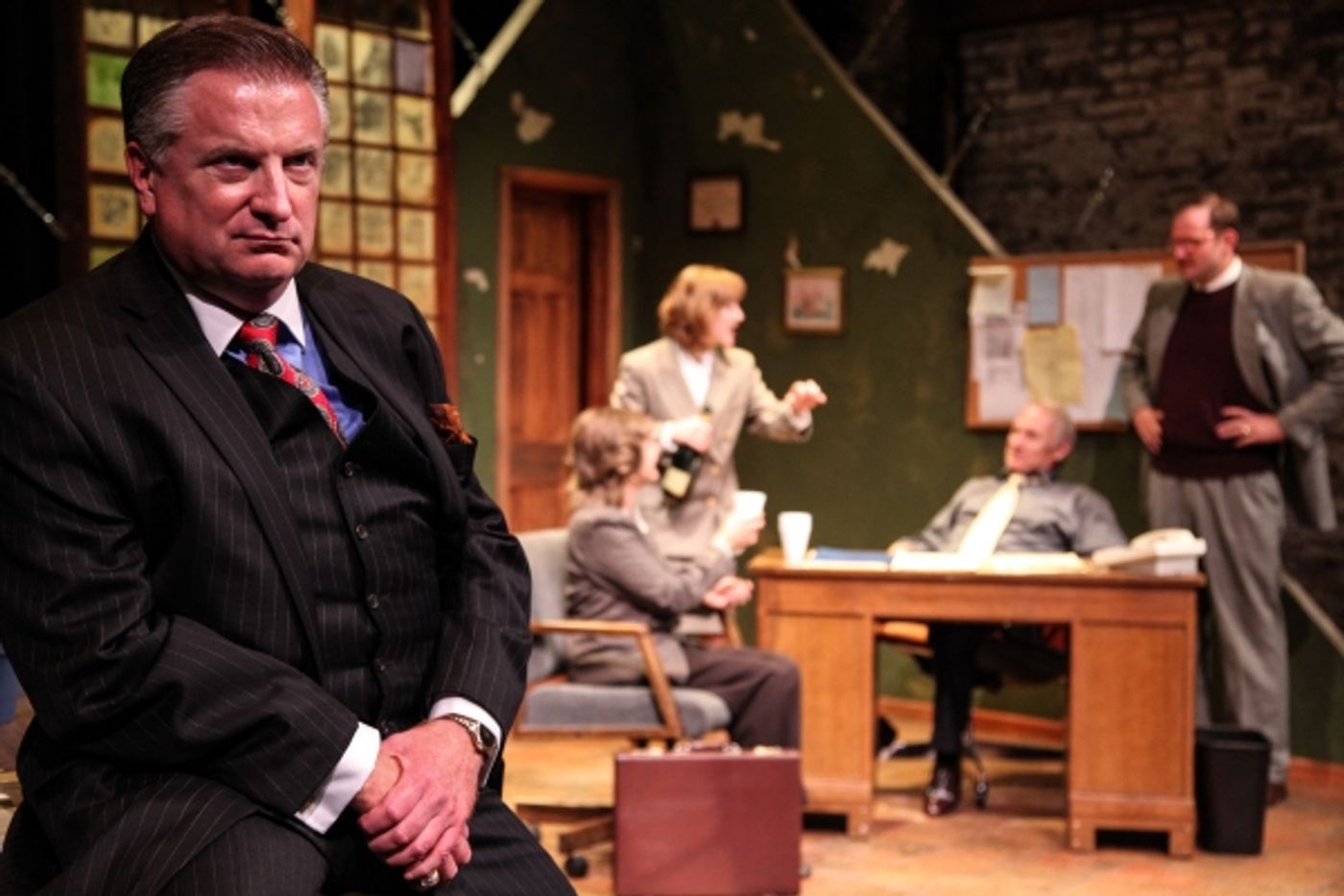 Photo Flash: First Look at Shattered Globe Theatre's OTHER PEOPLE'S MONEY  Image