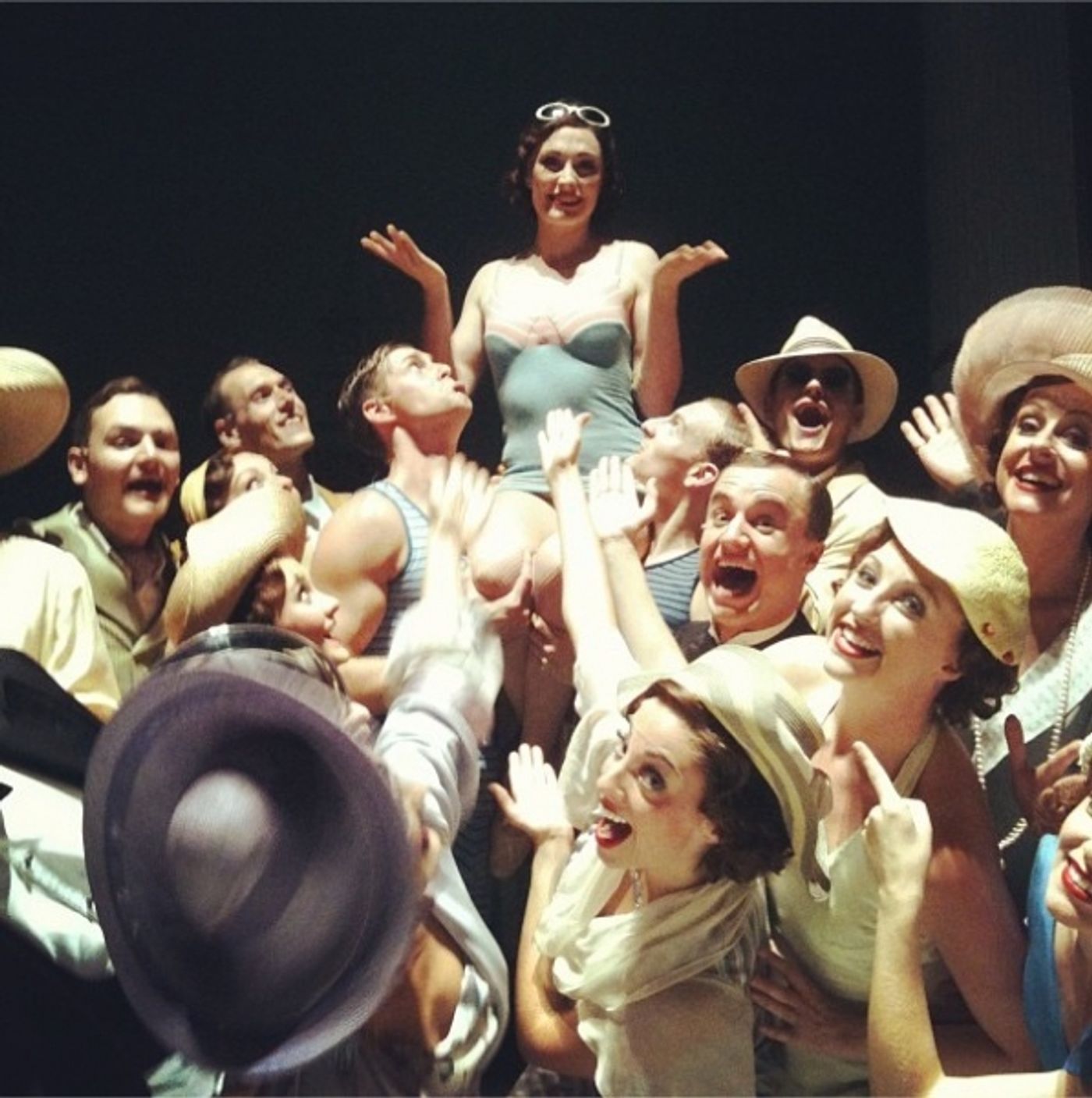 Photo Flash: Saturday Intermission Pics, Sept 7 - High-Fashion HAIRSPRAY in PA, a ROCK OF AGES Kick Line and More!  Image