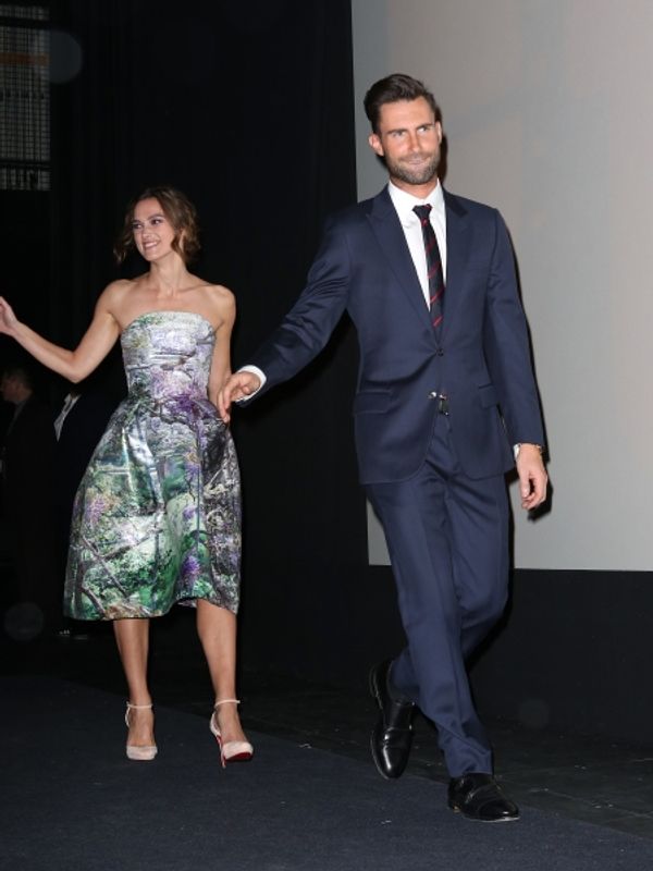 Keira Knightley and Adam Levine Photo