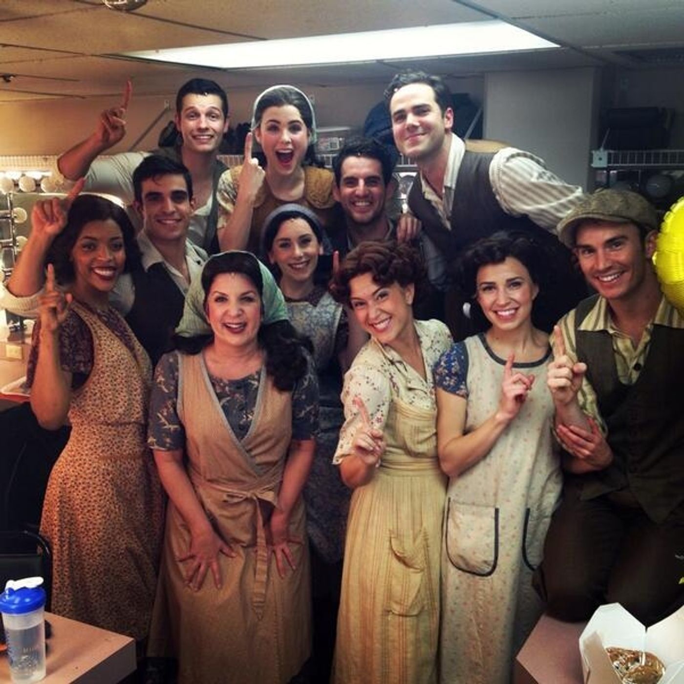 Photo Flash: Saturday Intermission Pics, September 7 - Part 2 - EVITA National Tour Posts First SIP; Plus MATILDA's Jill Paice, Laura Osnes & More!  Image