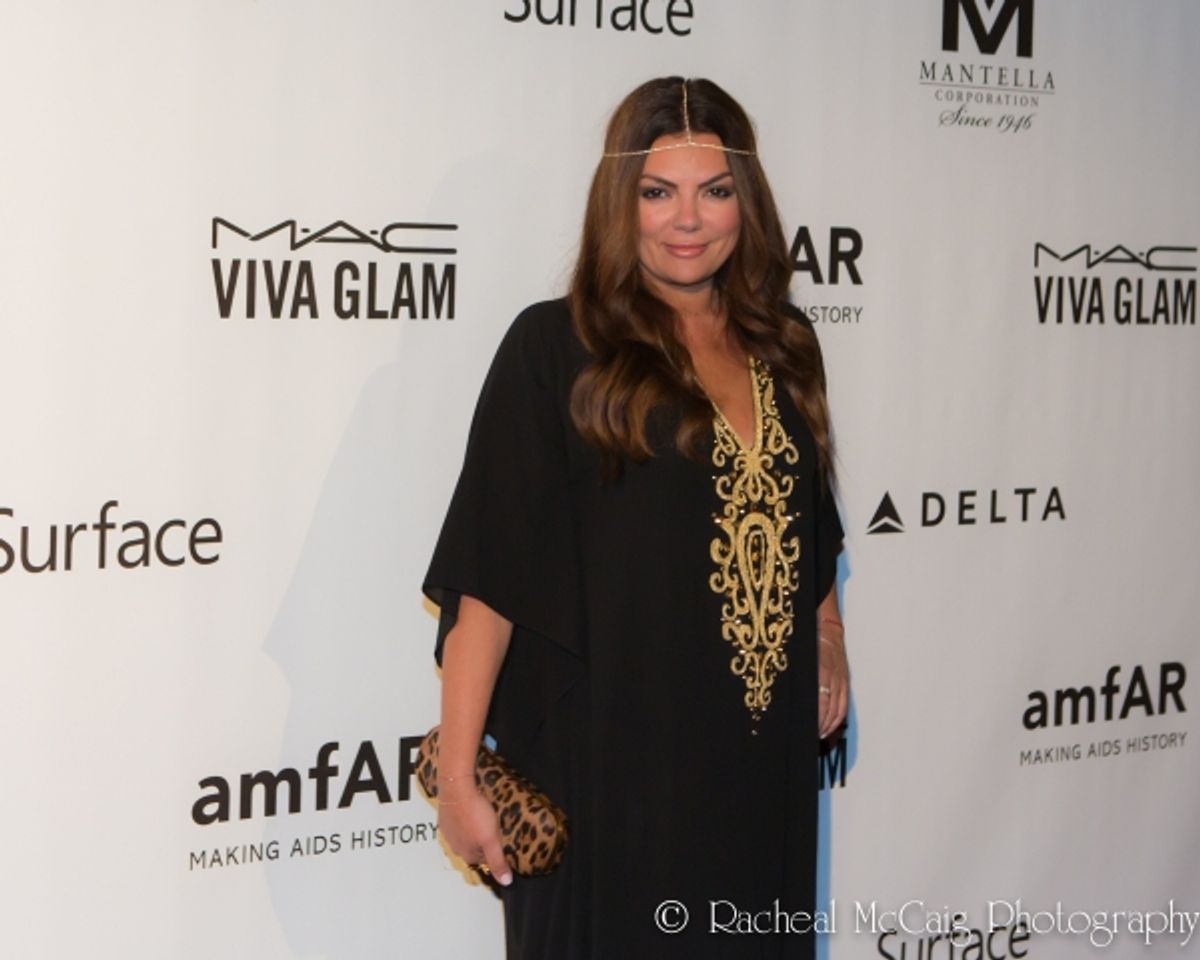 Natash Koifman at Alan Cumming, Hilary Swank and More at amFar's Inspiration Gala at TIFF