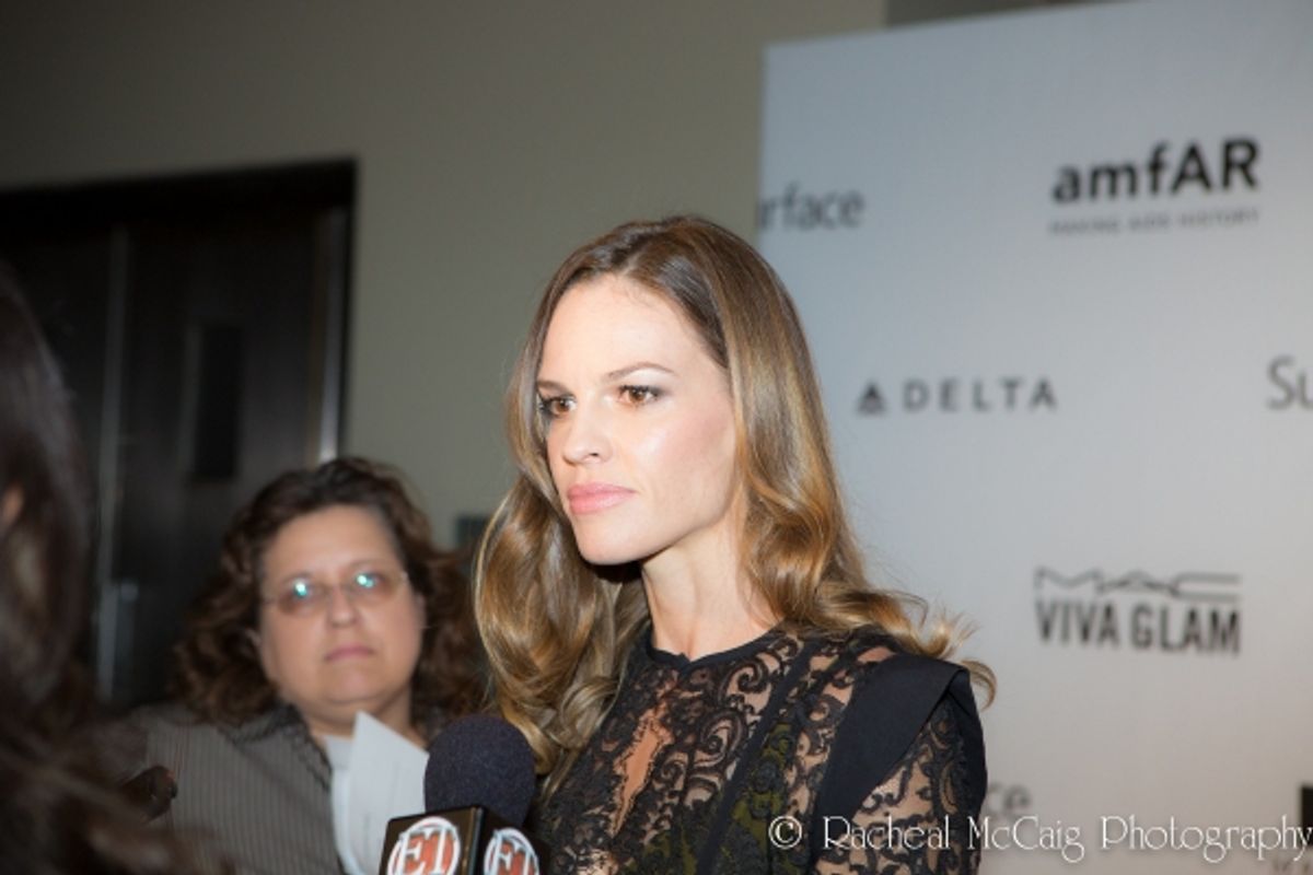 Hilary Swank at 