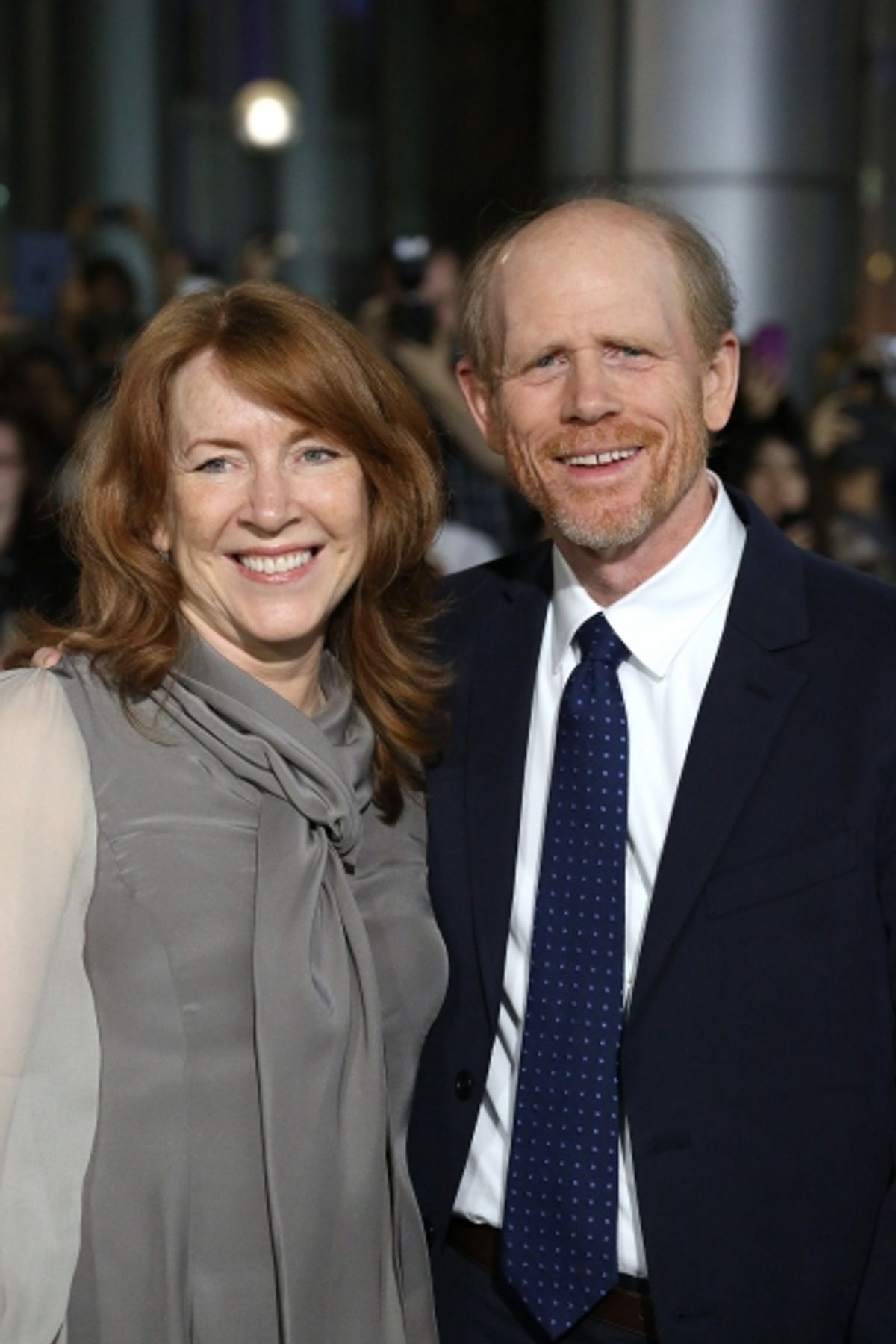 Cheryl Howard and Ron Howard  at 