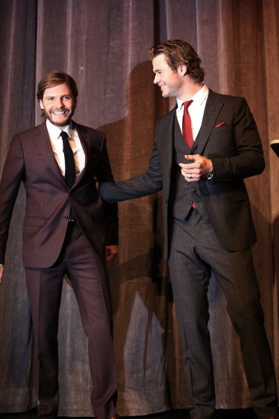 Daniel Bruhl and Chris Hemsworth  Photo