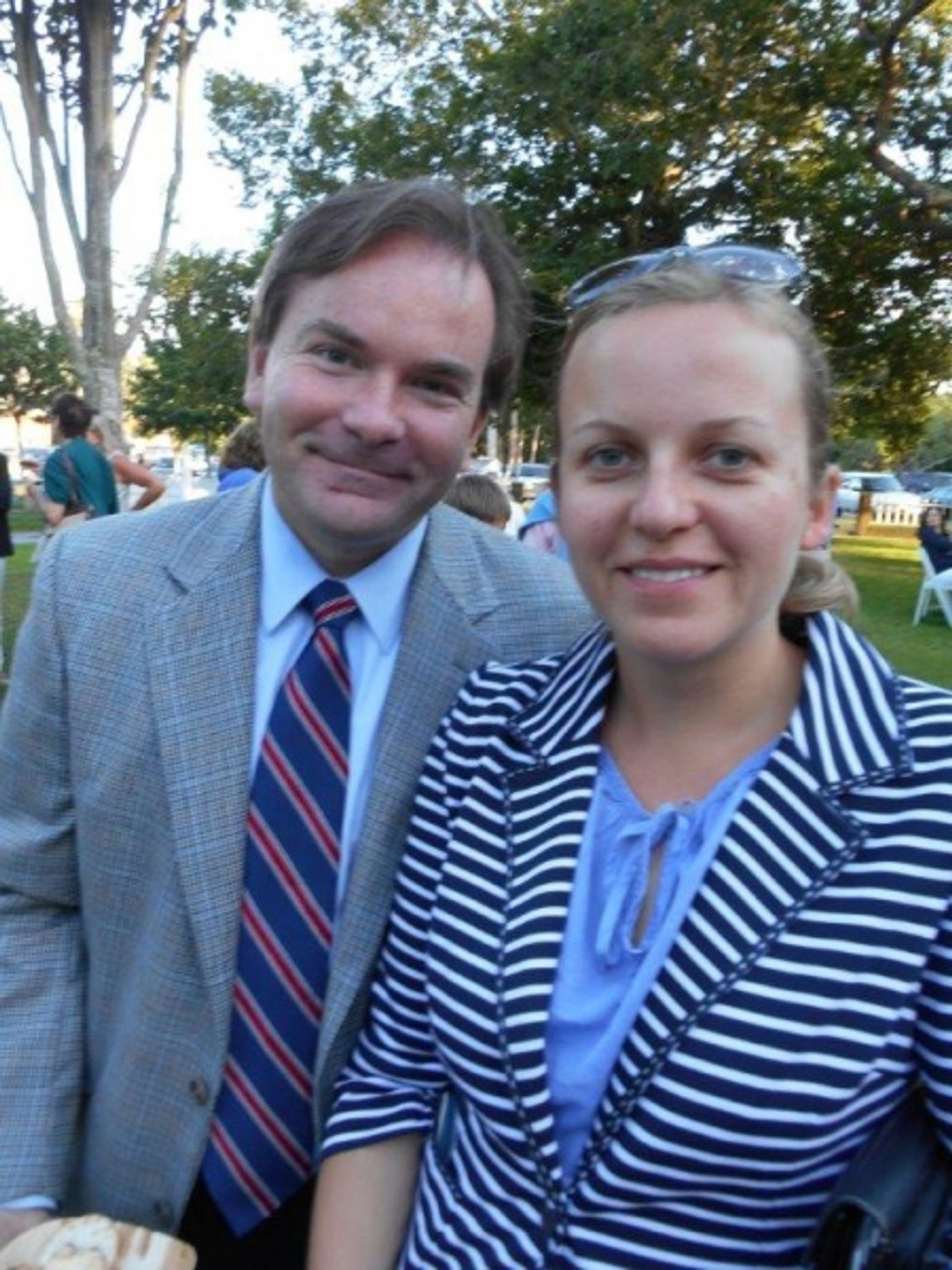 Photo Flash: Sculptor John Rist Jr. Brings 'Fabulous Fish' to Southampton Historical Museum Party Image