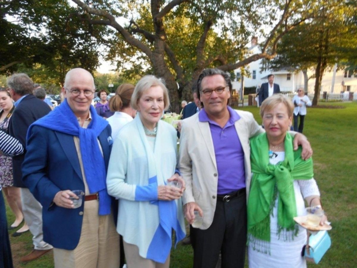 Gary Lawrance, Zita Davisson, Peter Hallock, Jackie Scerbinski at 