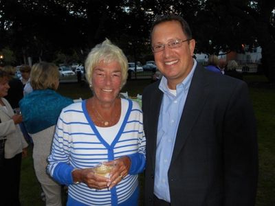 Laura Masterson and Chris Nuzzi, Southampton Councilman Photo
