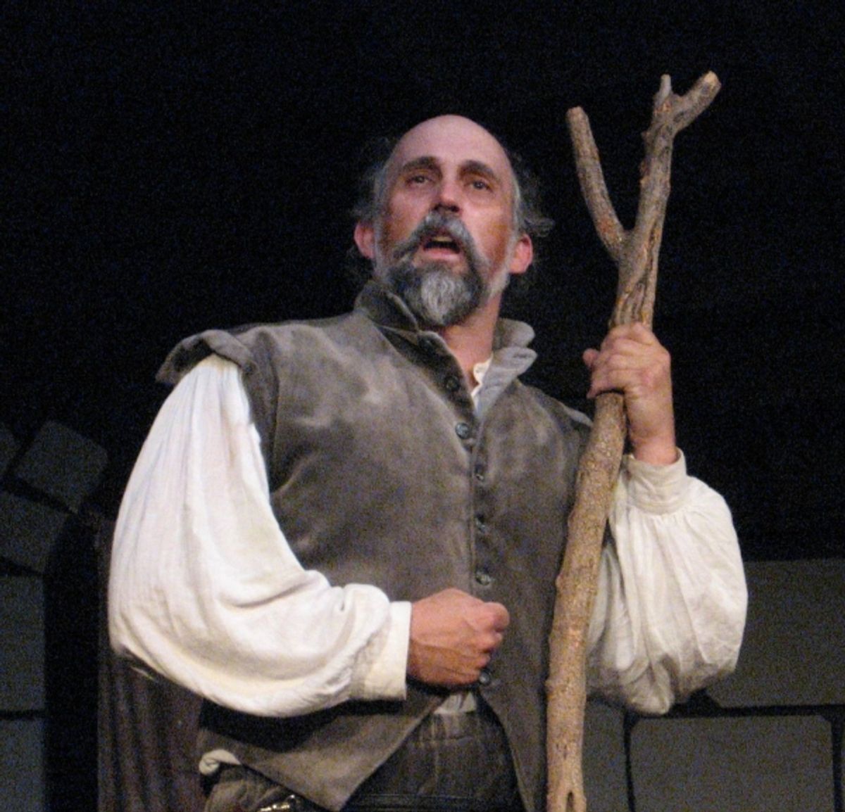 C. Jameson Bradley as Don Quixote at 