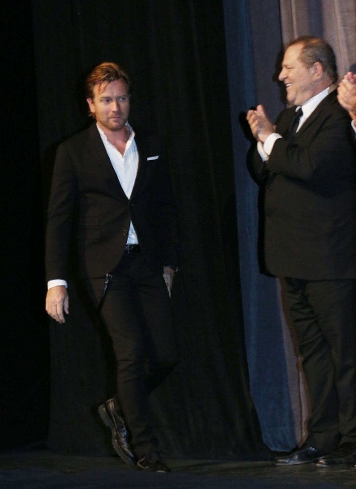 Ewan McGregor and Harvey Weinstein  at 