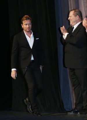 Ewan McGregor and Harvey Weinstein @ BroadwayWorld Ewan McGregor and Harvey Weinstein Photo