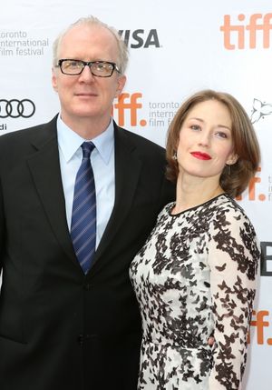 Tracy Letts and Carrie Coon @ BroadwayWorld Tracy Letts and Carrie Coon Photo