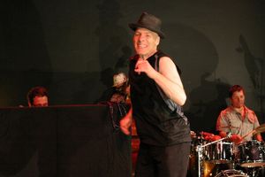 Joe Orrach with Matthew Clark on piano, Eugene Warren on bass, Ronnie Gutierrez on pe Photo