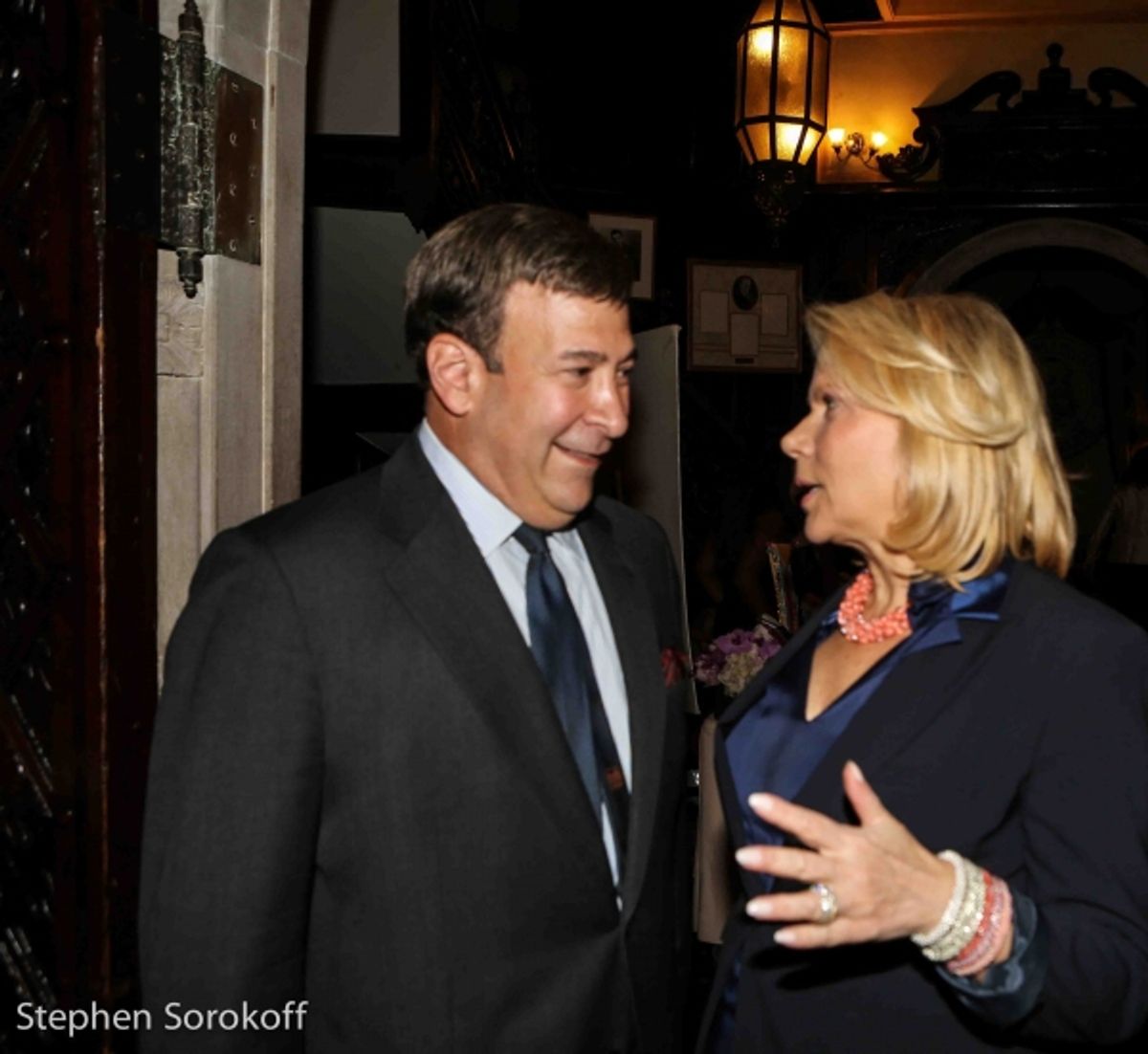 Mark Simone &  Francine LeFrak at 