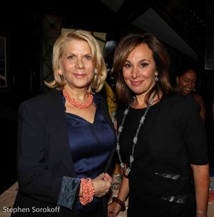 Francine LeFrak & Rosanna Scotto Photo