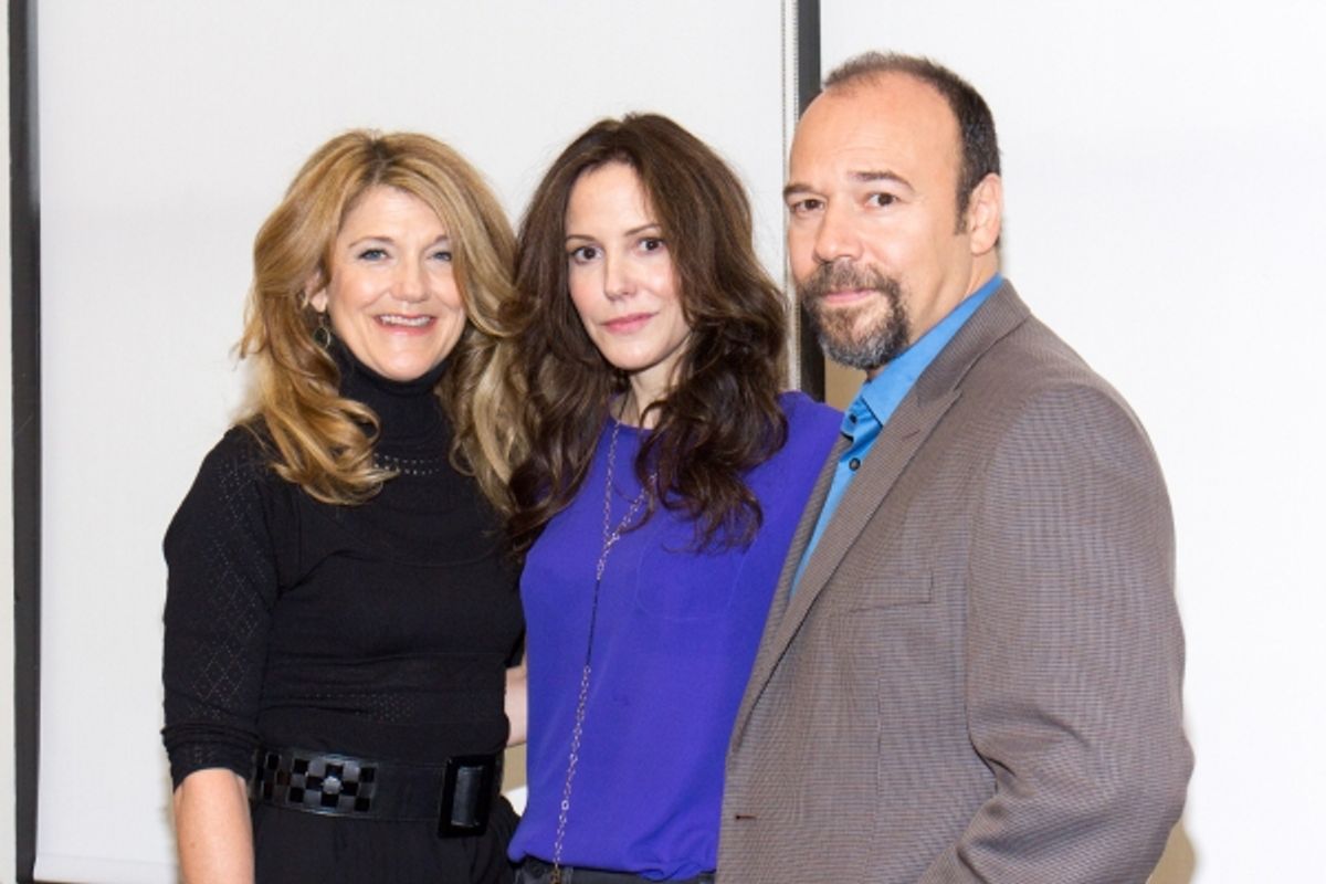Victoria Clark, Mary-Louise Parker, Danny Burstein at 