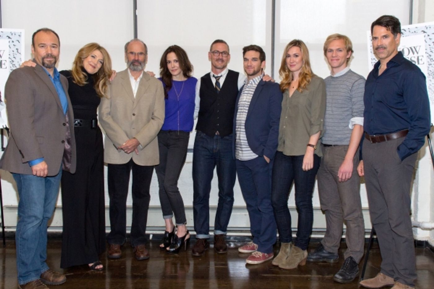 Photo Coverage: Mary-Louise Parker, Victoria Clark, Danny Burstein & The SNOW GEESE Cast Meet the Press! Image