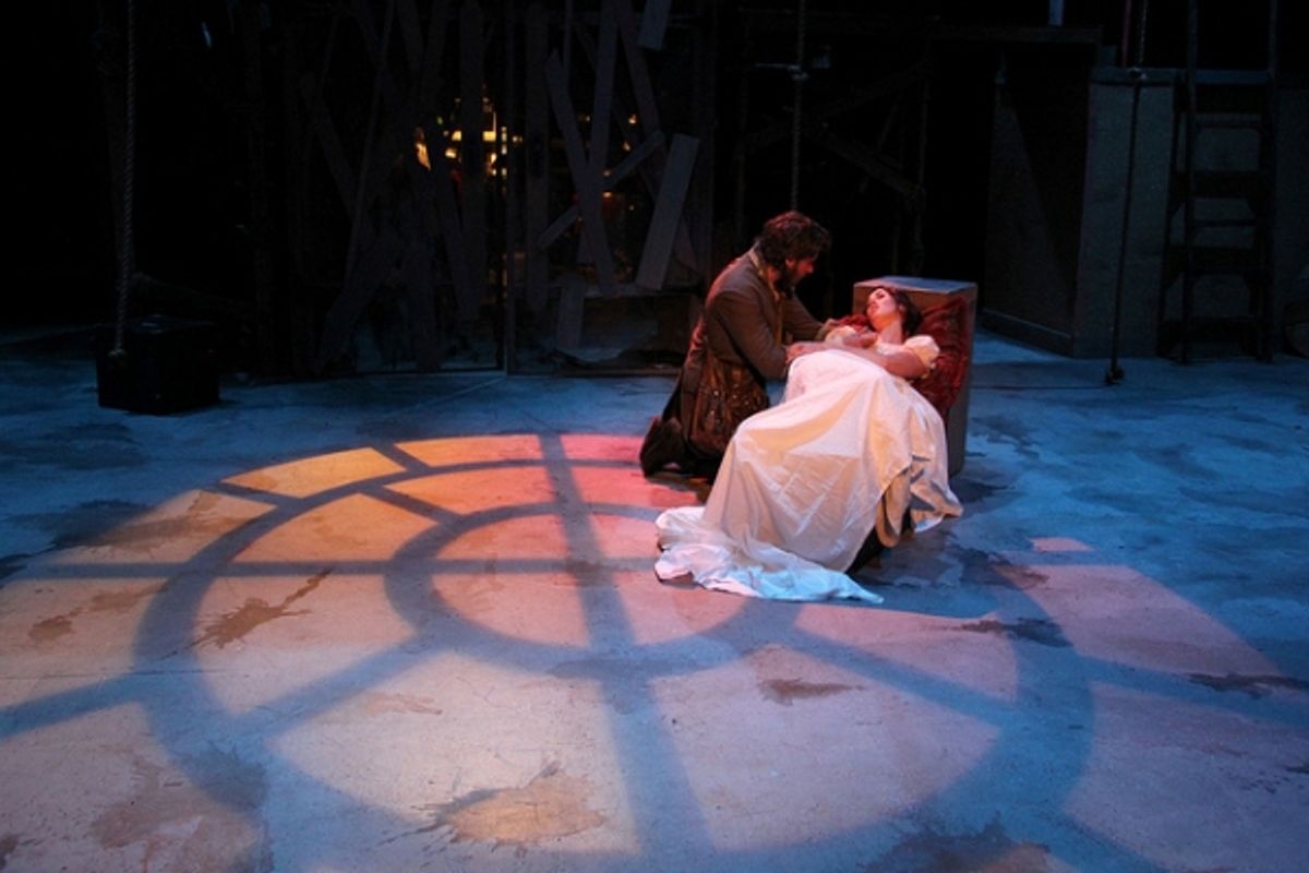 Louis Hobson and Tessa Archer  at 