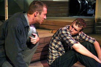 Matt Musgrove and Aaron Scheff Photo