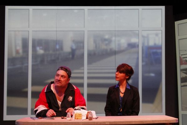 Bride Of Buffalo Movie - David Mitchell and Bonnie Jean Taylor Photo