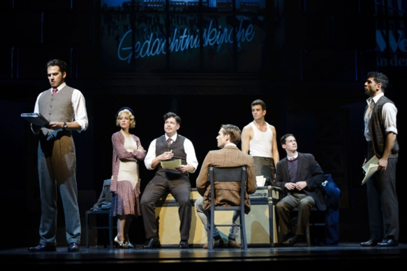 Photo Flash: First Look at Tony Yazbeck, Leigh Ann Larkin, Will Taylor & More in Alliance Theatre's HARMONY  Image