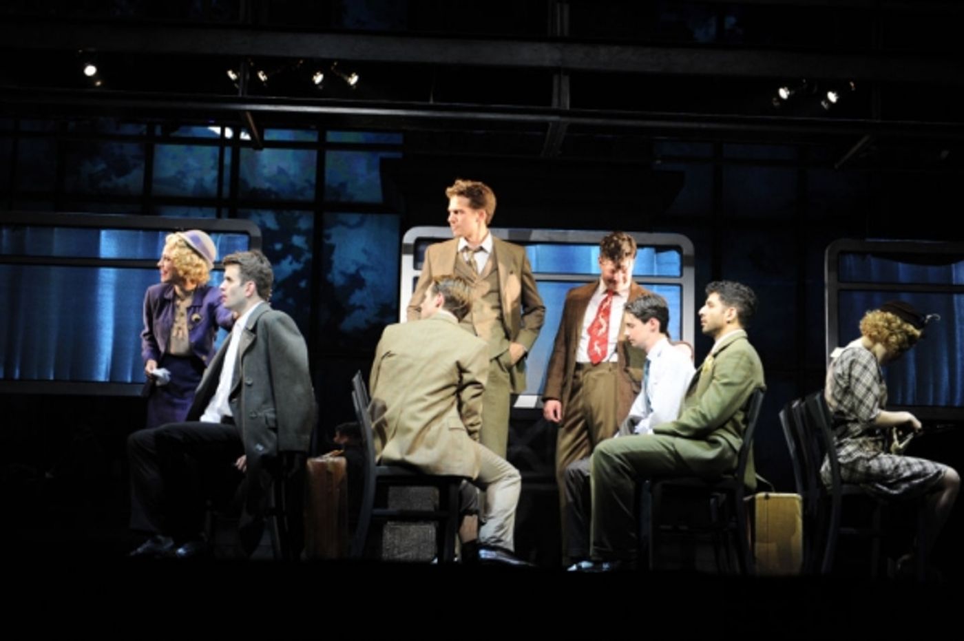 Photo Flash: First Look at Tony Yazbeck, Leigh Ann Larkin, Will Taylor & More in Alliance Theatre's HARMONY  Image