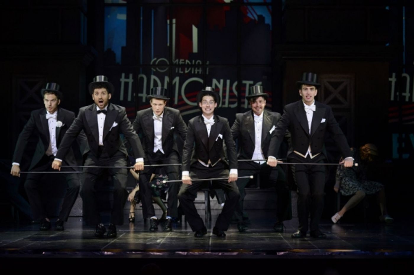 Photo Flash: First Look at Tony Yazbeck, Leigh Ann Larkin, Will Taylor & More in Alliance Theatre's HARMONY  Image