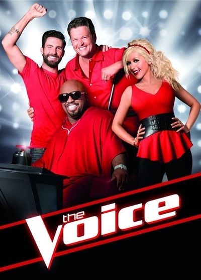 =Adam Levine, CeeLo Green, Blake Shelton, Christina Aguilera Photo