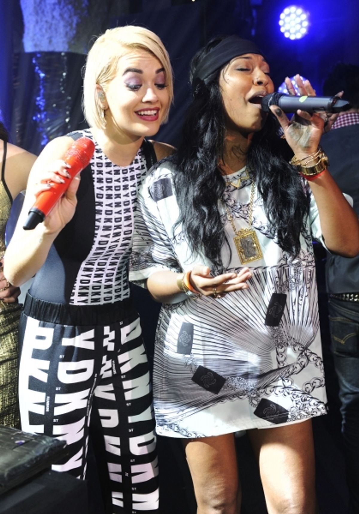 Rita Ora, Melanie Fiona at 