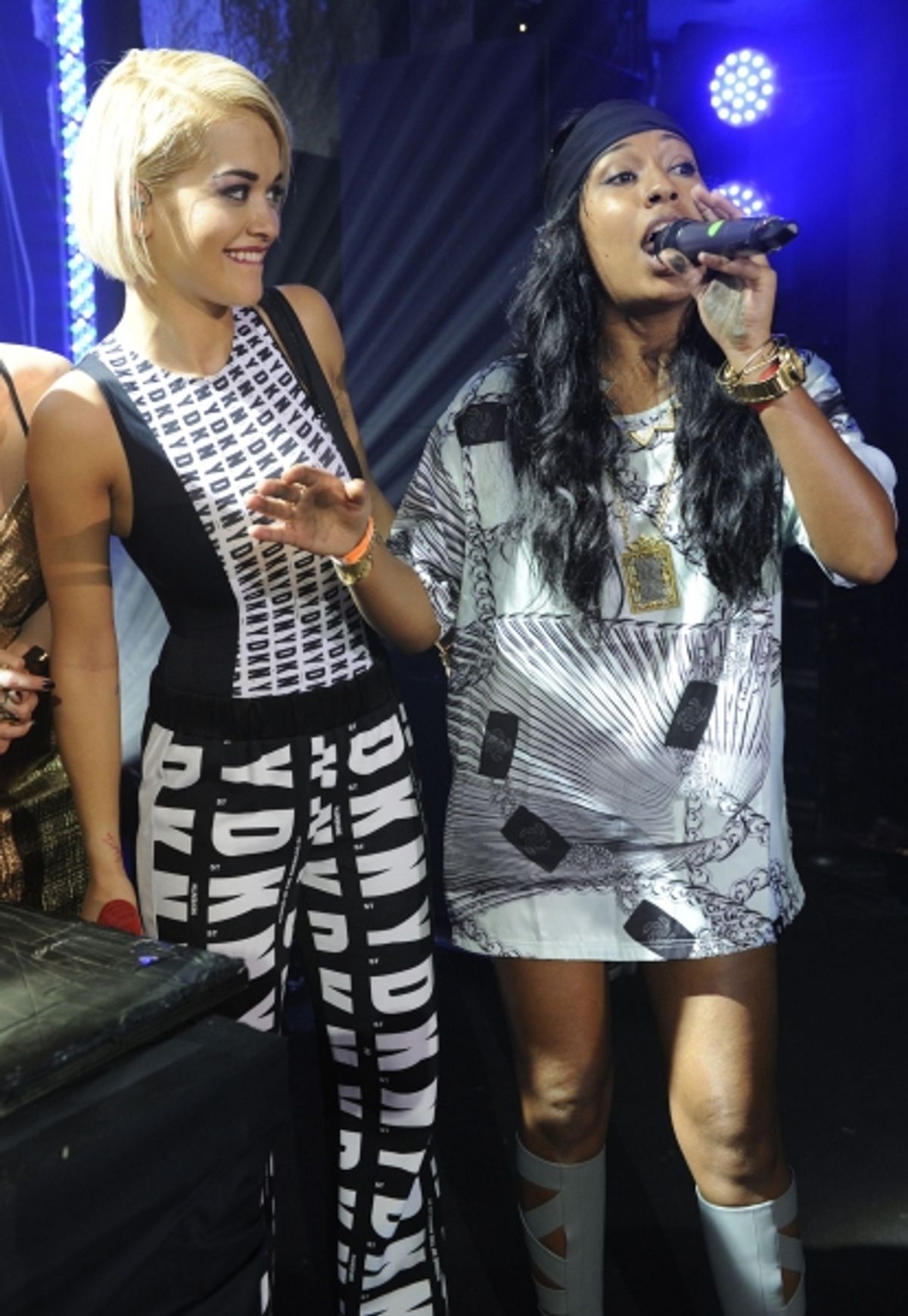 Rita Ora, Melanie Fiona at 