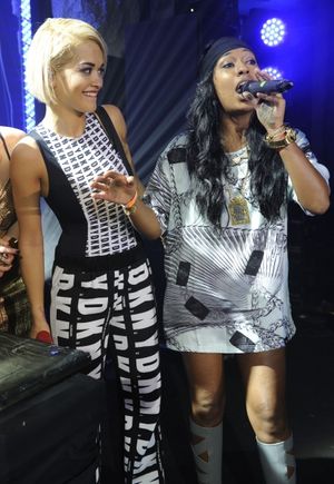 Rita Ora, Melanie Fiona @ BroadwayWorld Rita Ora, Melanie Fiona Photo