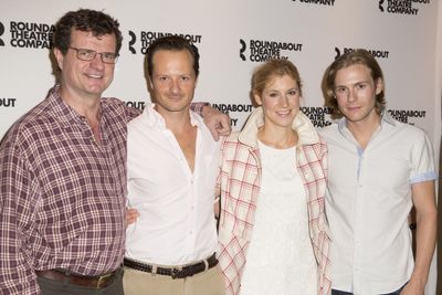 Michael Cumpsty, Chandler Williams, Charlotte Parry and Zach Booth Photo