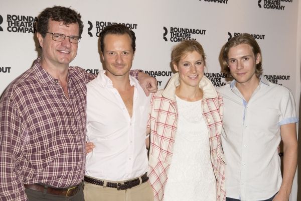 Michael Cumpsty, Chandler Williams, Charlotte Parry and Zach Booth Photo