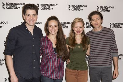 Philip Ettinger, Tracee Chimo, Molly Ranson and Michael Zegen Photo