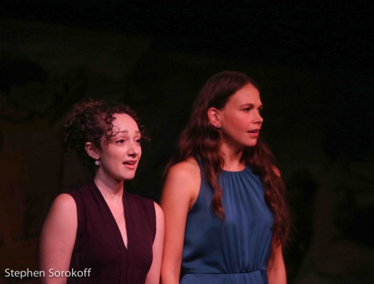 Megan McGinnis & Sutton Foster at 